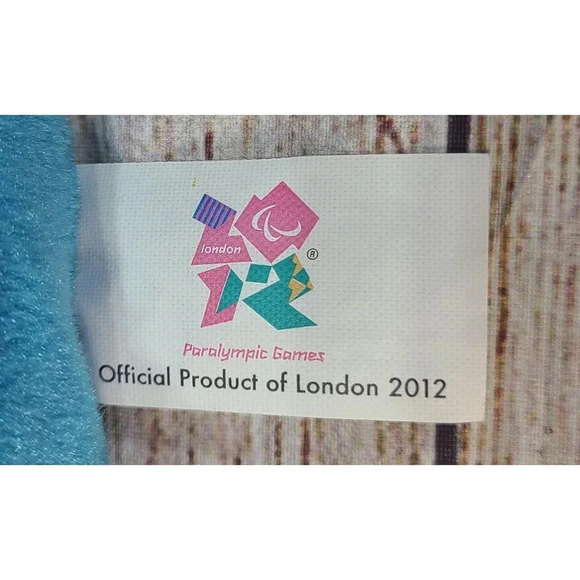 Mandeville Cuddly Collectable Plush Paralympic Mascot Stuffed Animal 6" New - Picture 12 of 12